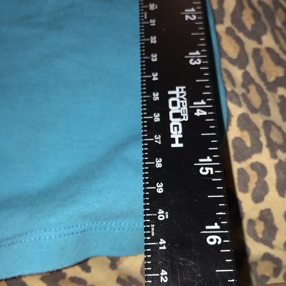 Avenue size 14 turquoise / Aqua blue camisole grosgrain Ribbon & lace - Picture 4 of 5